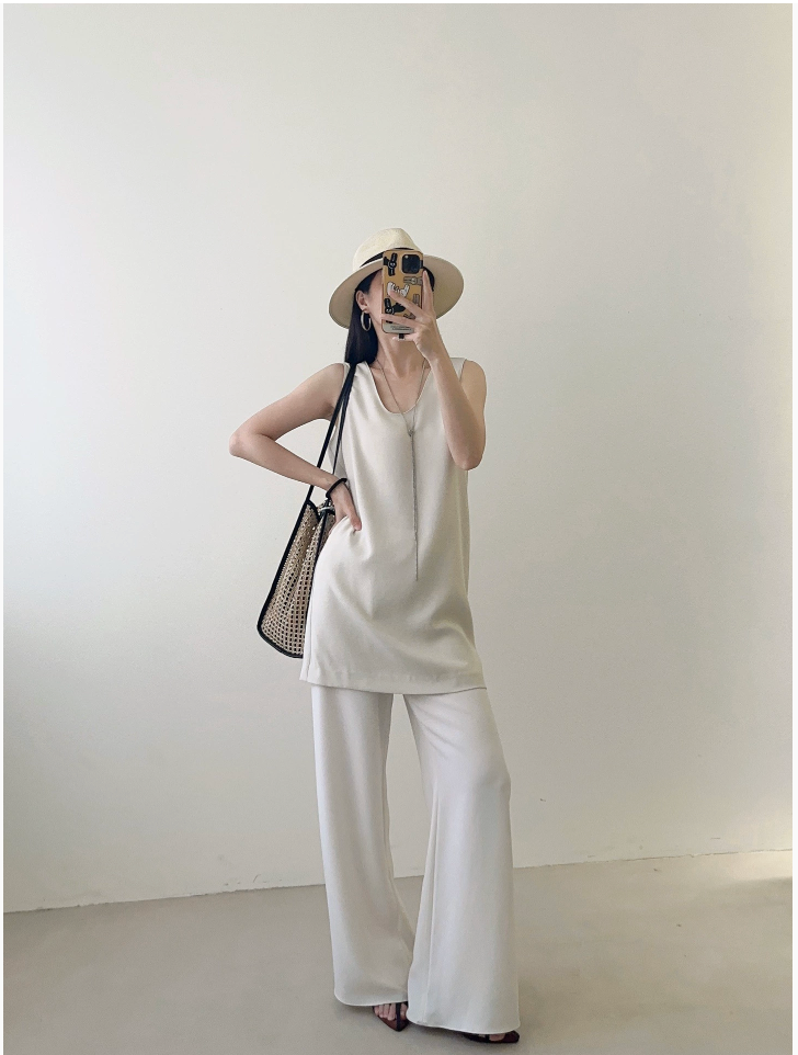 Yarra Silk Flared Trousers